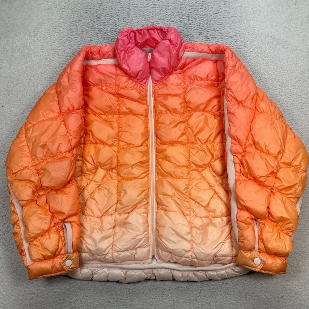 Free People Movement Just Peachy Ombre Puffer Jacket Women's Size Medium NWT - Picture 15 of 16